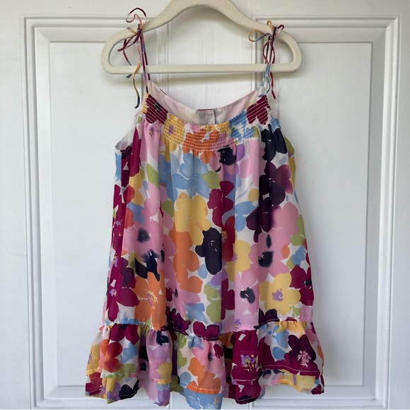 •GAPKIDS• Girls Long Floral Tunic Top - Size Large (10) - Picture 6 of 10